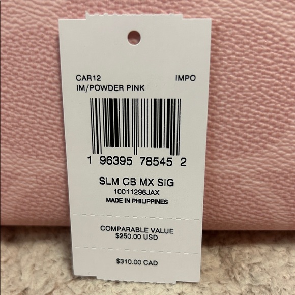 NEW Coach Slim Crossbody Bag in Powder Pink/LM - Picture 10 of 10